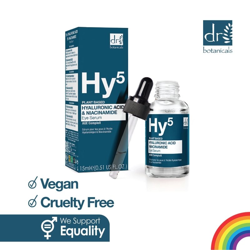 Dr Botanicals - Hyaluronic Acid 5% & Niacinamide 5% Eye Serum 15ml