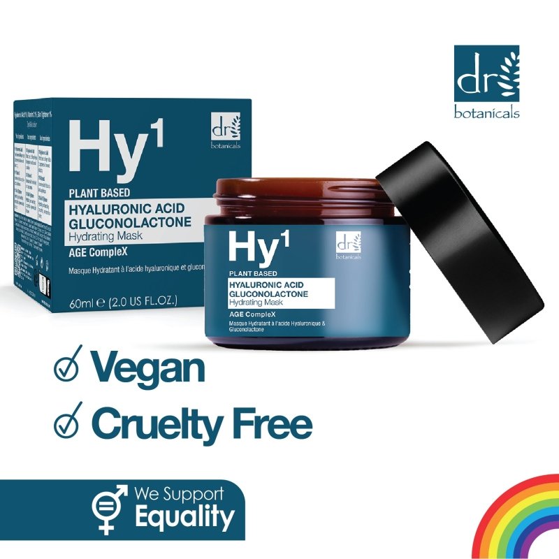Dr Botanicals - Hyaluronic Acid Day Moisturiser + Eye Serum+ Mask