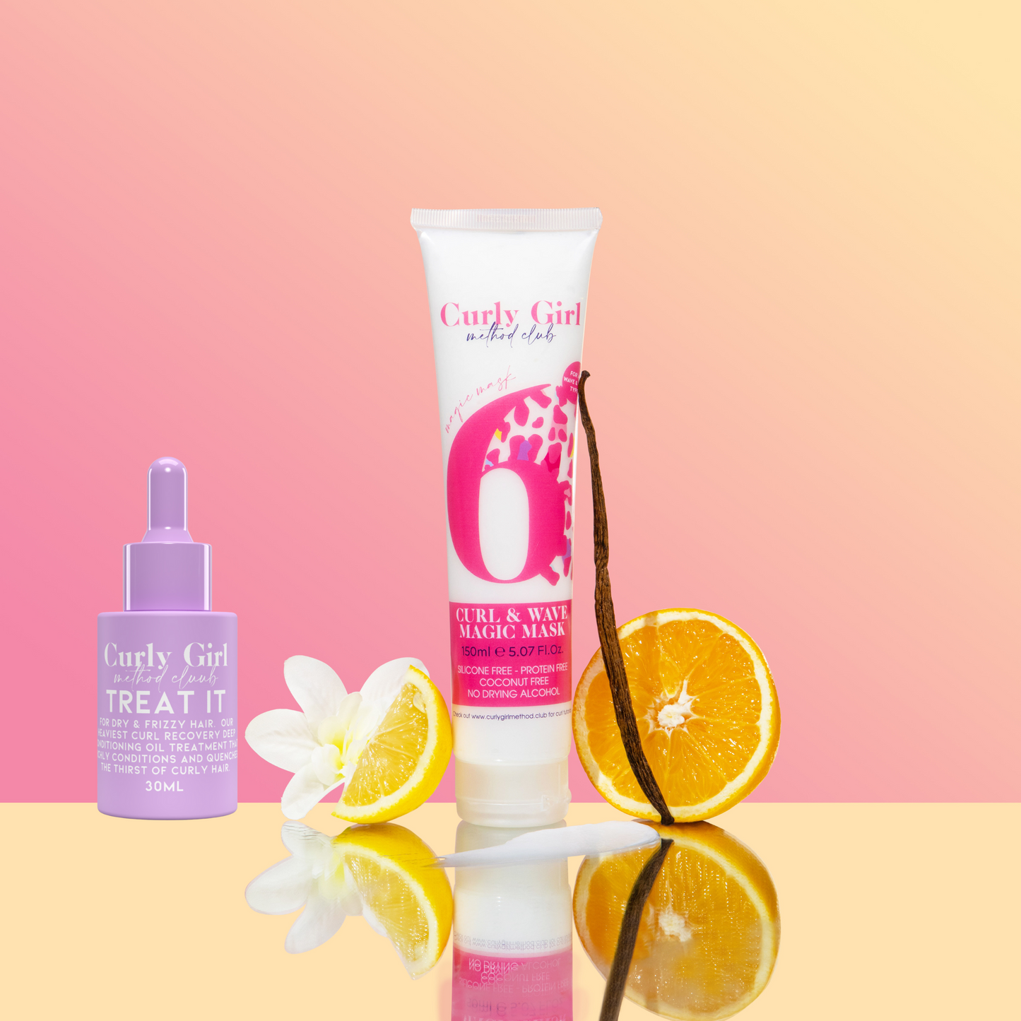 Curly Girl - Hydration Heros Set - Mask • Hair Oil