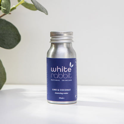 White Rabbit Skincare - Lime & Coconut Cleansing Water - 30ml travel size