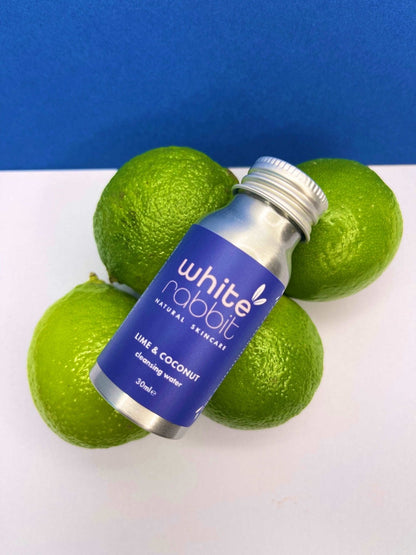 White Rabbit Skincare - Lime & Coconut Cleansing Water - 30ml travel size