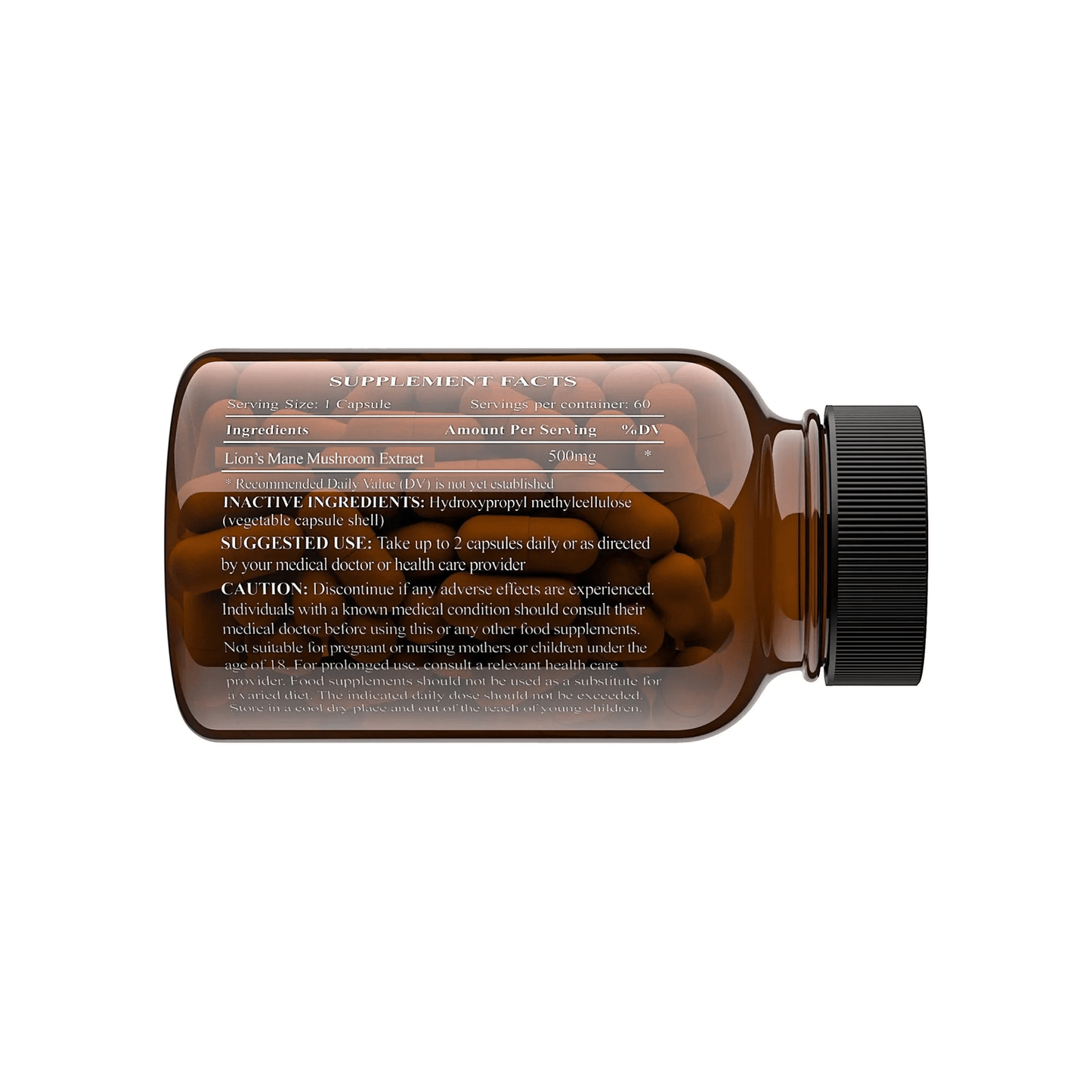 Charava UK - Lions Mane Mushroom 500mg