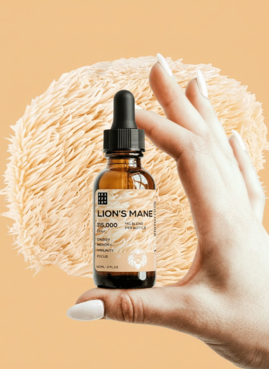 Grounded Body - Lions Mane Mushroom Drops