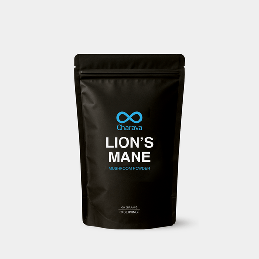 Charava UK - Lion's Mane Powder - 60 Grams - 30 Servings