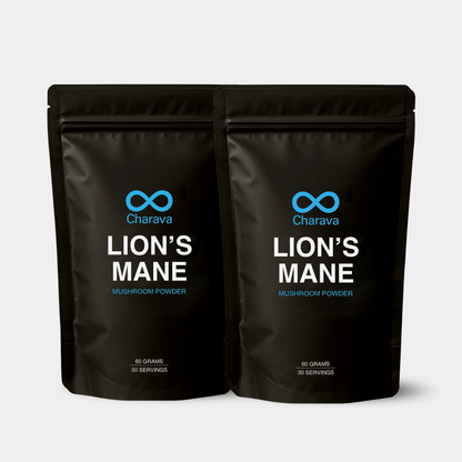 Charava UK - Lion's Mane Powder - 60 Grams - 30 Servings