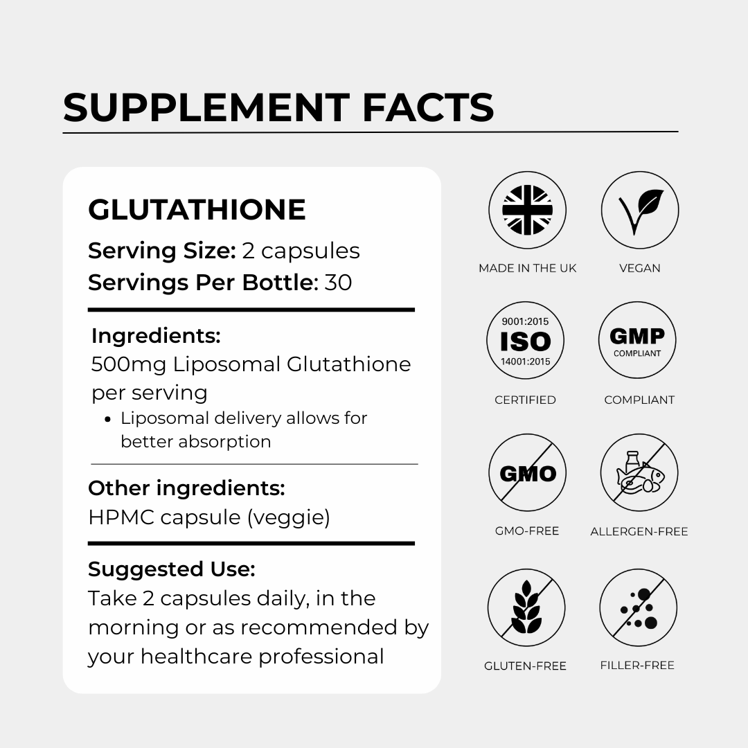 Charava UK - Liposomal Glutathione
