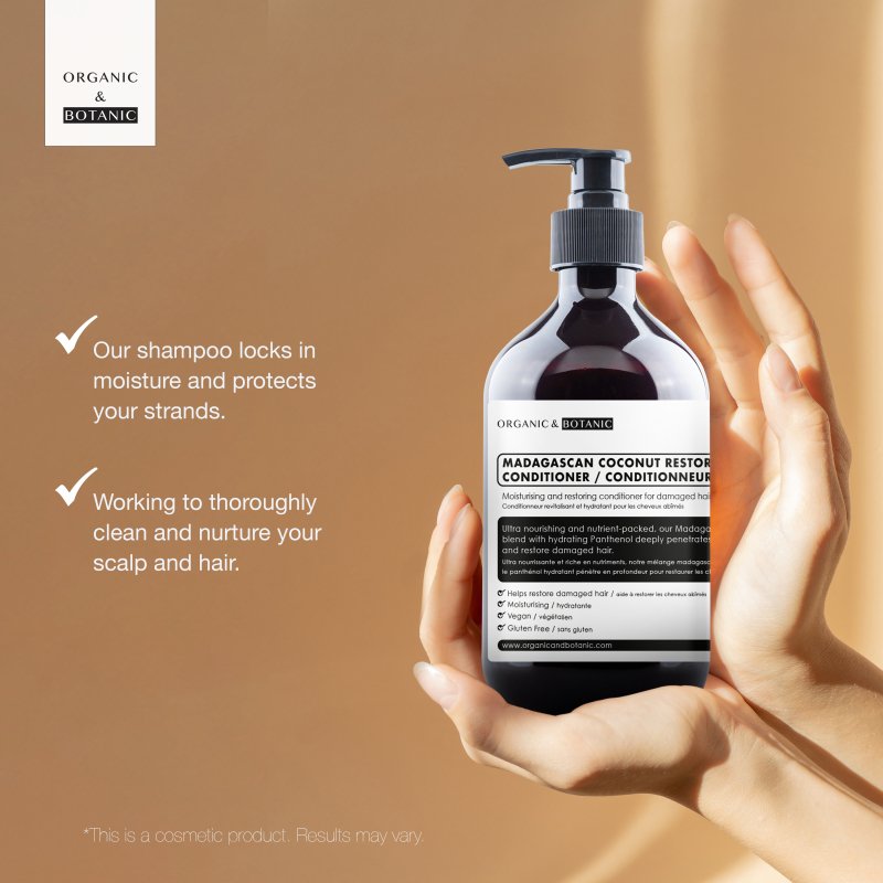 Dr Botanicals - Madagascan Coconut Restoring Conditioner 500ml