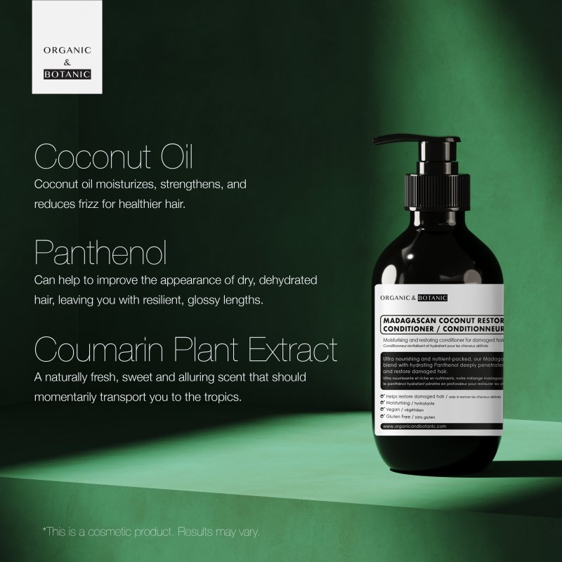 Dr Botanicals - Madagascan Coconut Restoring Conditioner 500ml