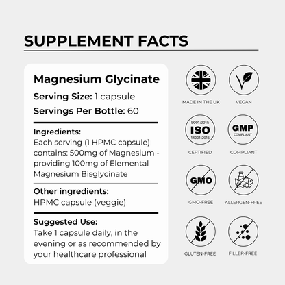 Charava UK - Magnesium Glycinate