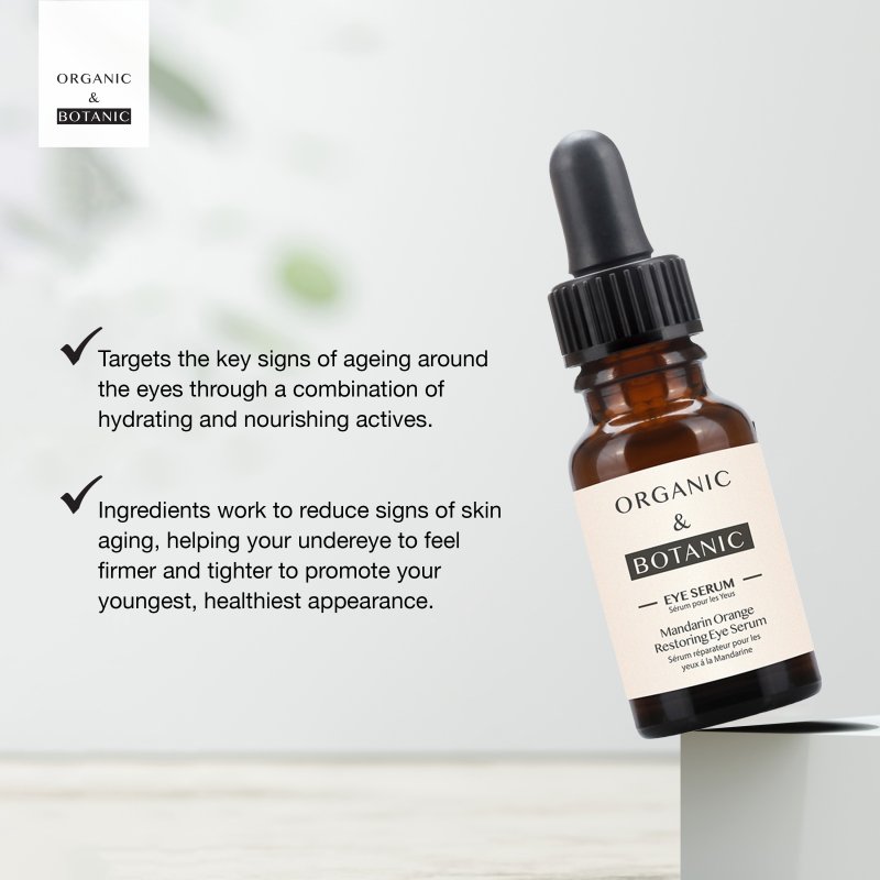Dr Botanicals - Mandarin Orange Brightening Eye Serum 15ml