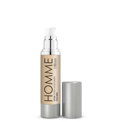 skinChemists Men's SPF 30 Tinted Light Moisturiser 50ml