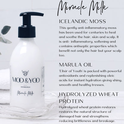 Moo&You Miracle Milk - Leave-in Conditioner and Heat Protection
