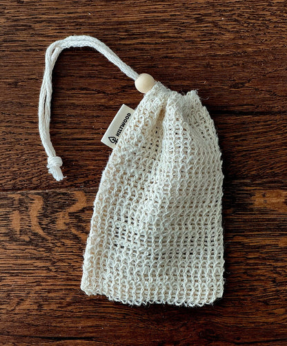 Hiltwood Natural Sisal Soap Bag