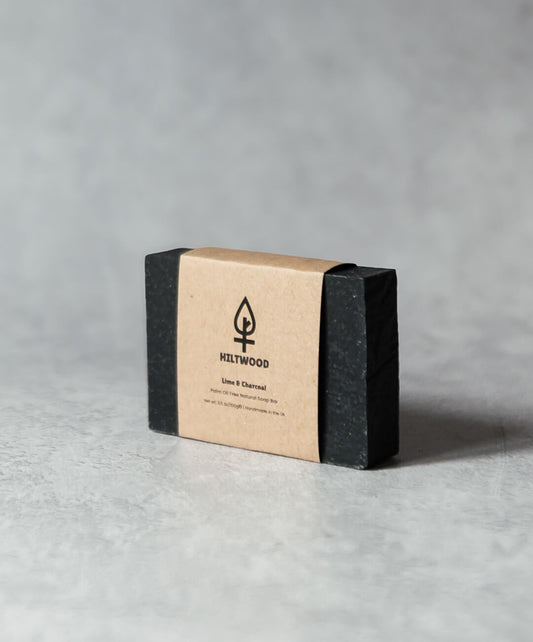 Hiltwood Lime & Charcoal Natural Soap Bar