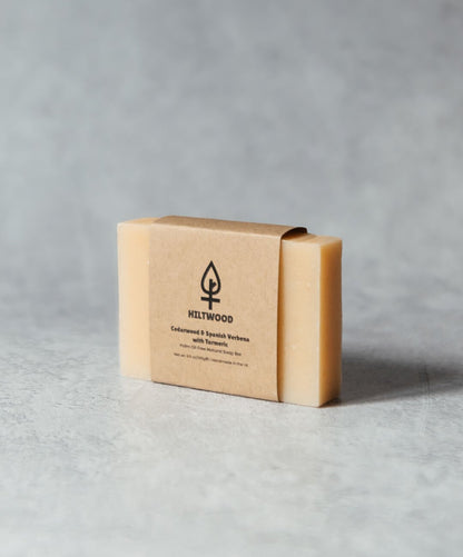 Hiltwood Cedarwood & Spanish Verbena with Turmeric Natural Soap Bar