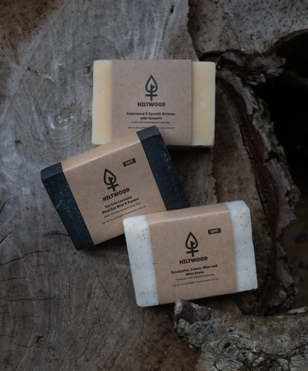 Hiltwood Natural Soap Bar Bundle (5 pack)
