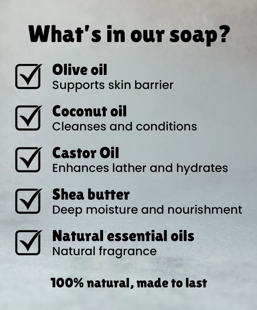 Hiltwood Natural Soap Bar Bundle (5 pack)