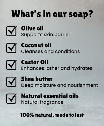 Hiltwood Natural Soap Bar Bundle (8 pack)