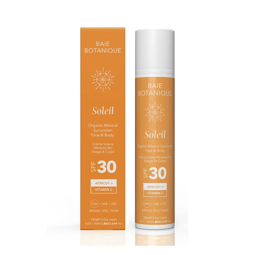 Baie Botanique - Face & Body Mineral Sunscreen SPF 30 with Vitamin C