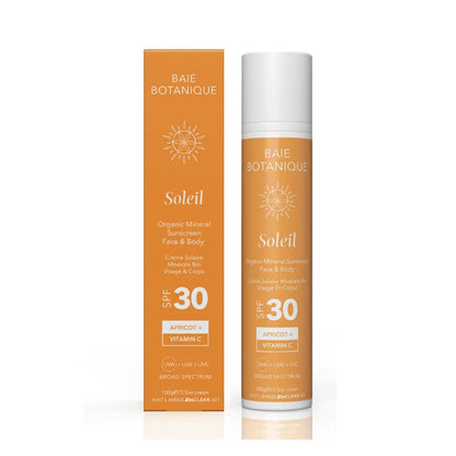 Baie Botanique - Face & Body Mineral Sunscreen SPF 30 with Vitamin C
