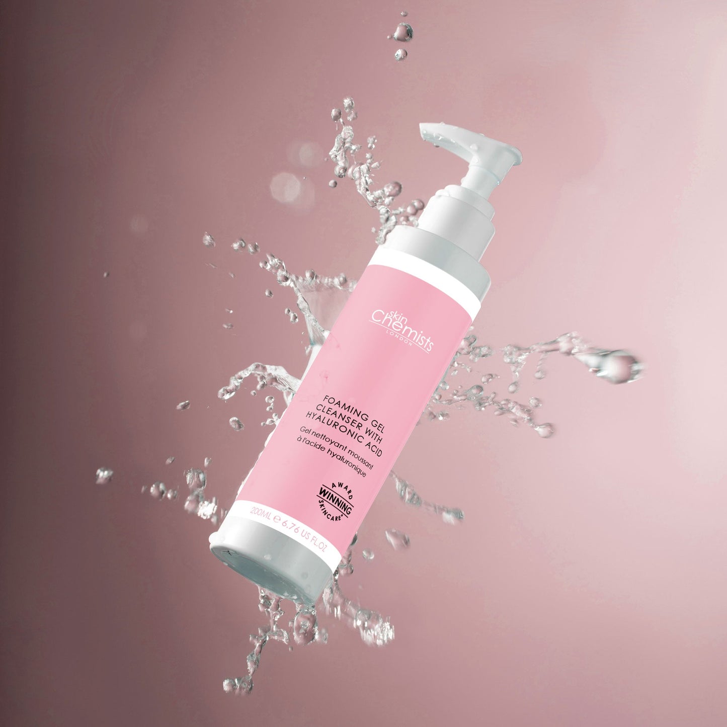 skinChemists Foaming Gel Cleanser with Hyaluronic Acid 200ml