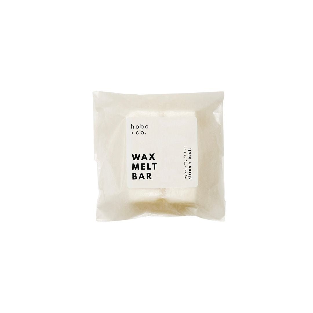 Hobo+Co - Citrus and Basil Wax Melt Bar