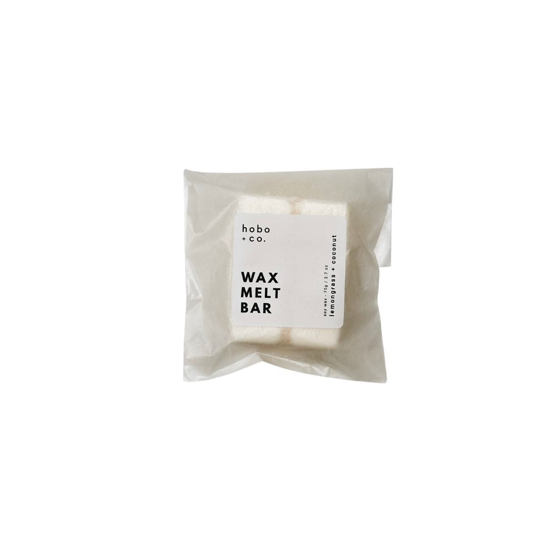 Hobo+Co - Lemongrass + Coconut Wax Melt Bar