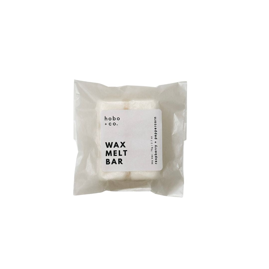 Hobo+Co - Raspberry + Peppercorn Wax Melt Bar