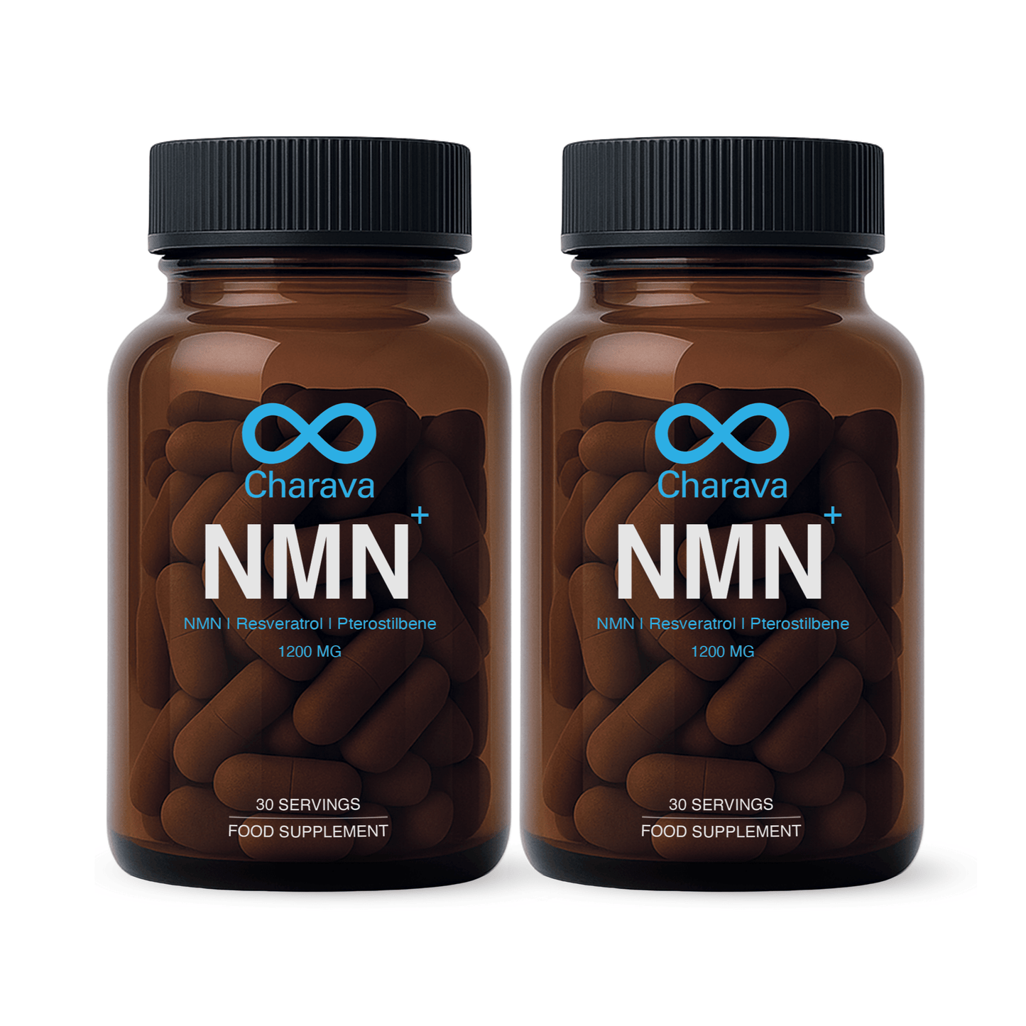 Charava UK - NMN+1200 (NMN, Resveratrol, Pterostilbene)