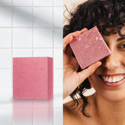 skinChemists No.80 Rose Cleansing Facial Bar 100g