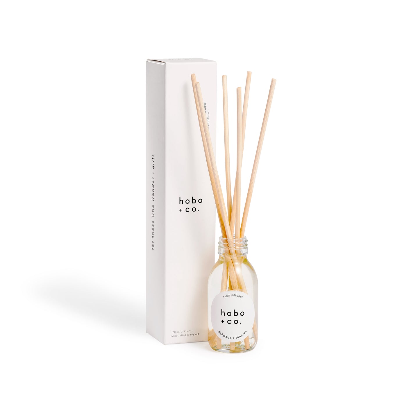 Hobo+Co - Oakwood and Tobacco Reed Diffuser