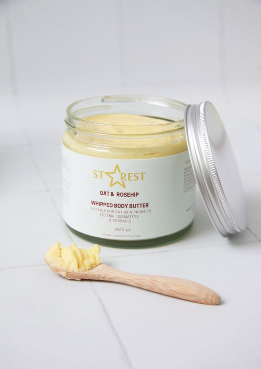 Starest - Oat and Rosehip Whipped Body Butter