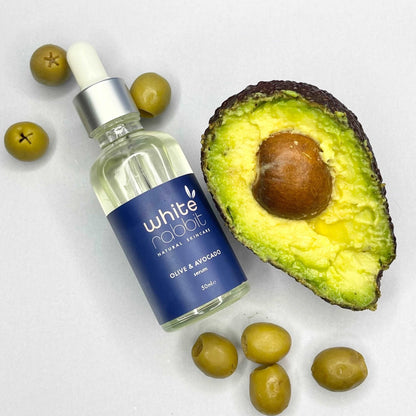 White Rabbit Skincare - Olive & Avocado Illuminating Skincare Serum - 50ml