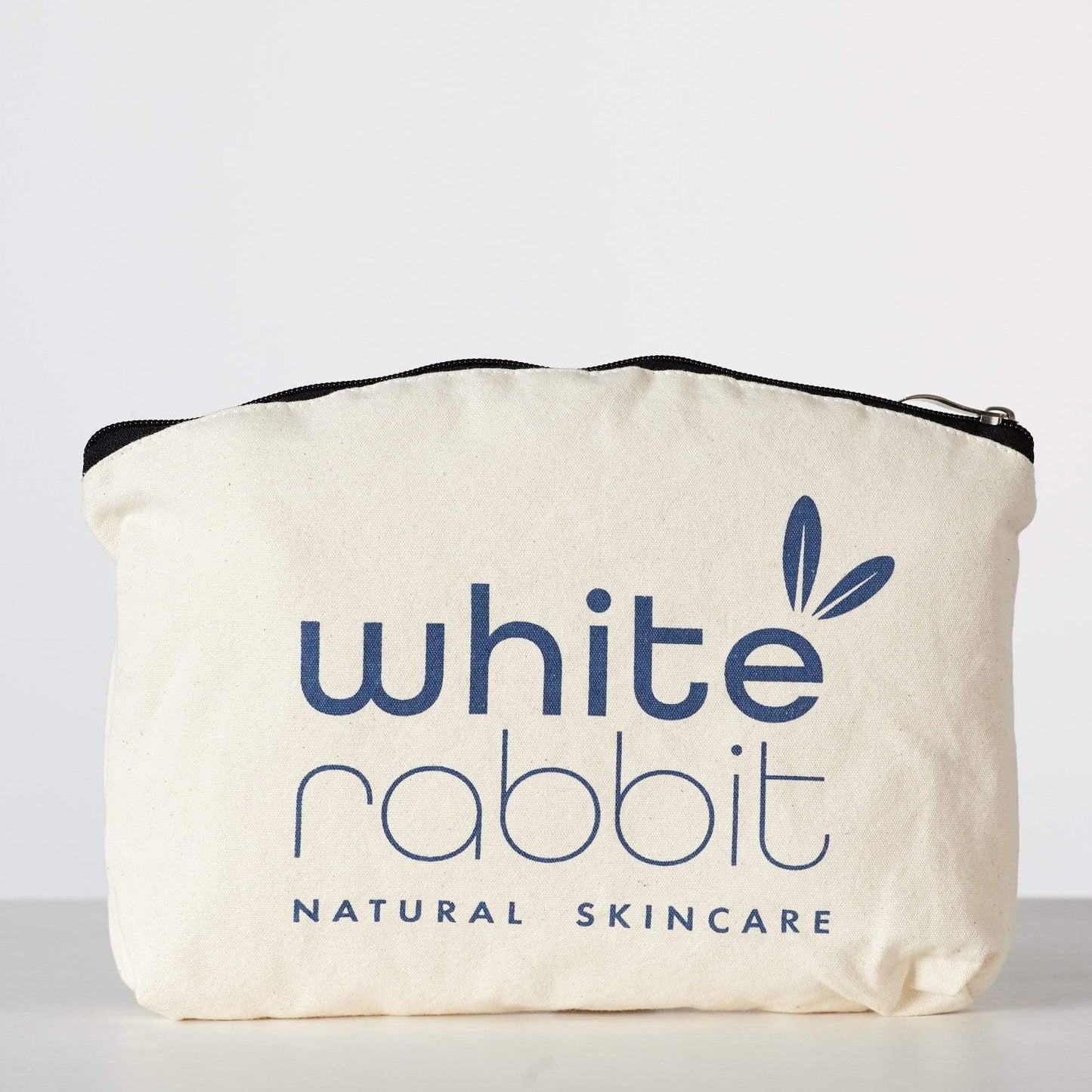 White Rabbit Skincare - Organic Cotton Cosmetic Makeup Bag