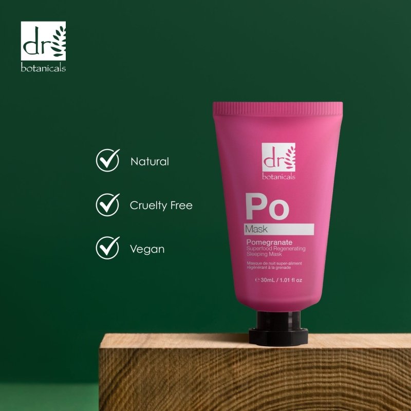 Dr Botanicals - Pomegranate Superfood Regenerating Sleeping Mask 30ml