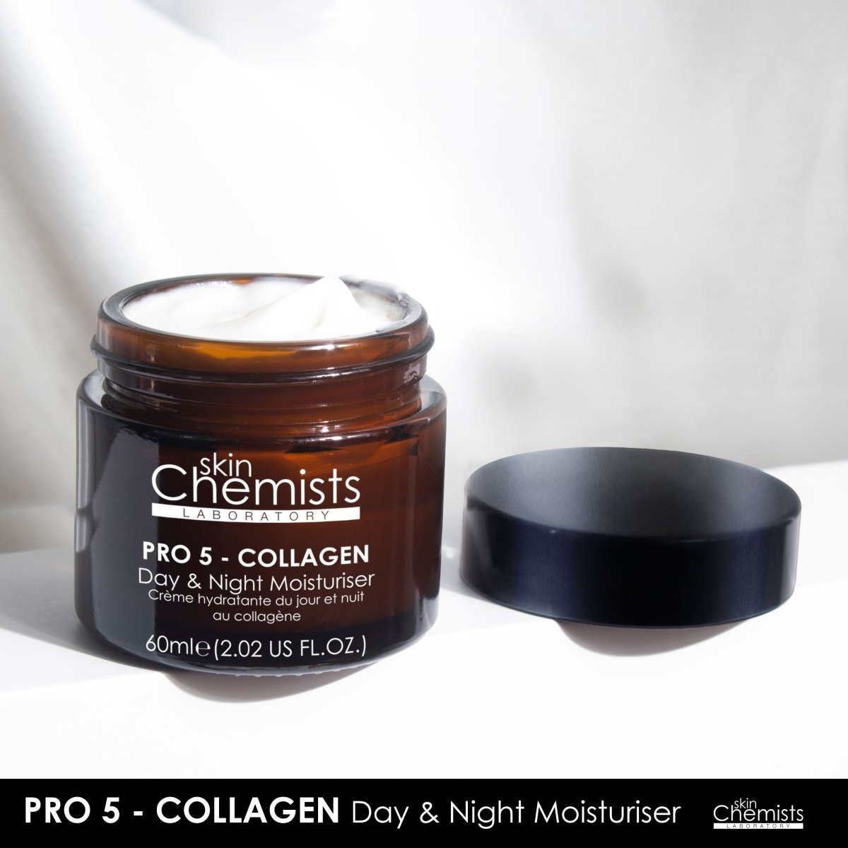 skinChemists Pro-5 Collagen Day And Night Moisturiser 60ml
