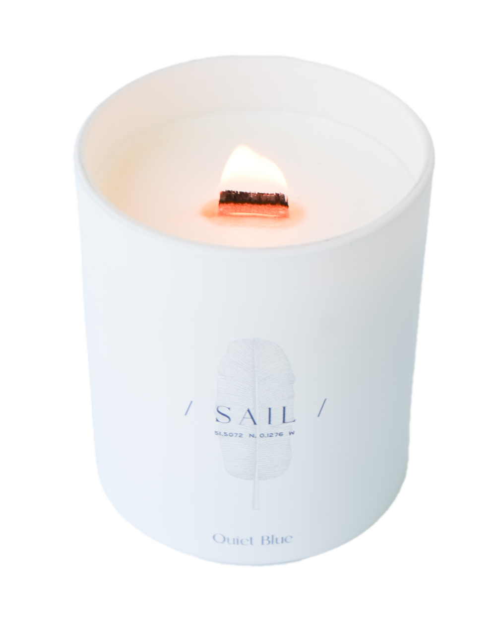 Quiet Blue CORFU 2.0 Lime + Basil Wellbeing Candle