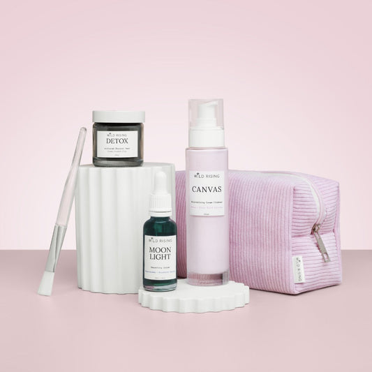 Wild Rising Skincare - 'Slay The Day' Natural Skincare Set