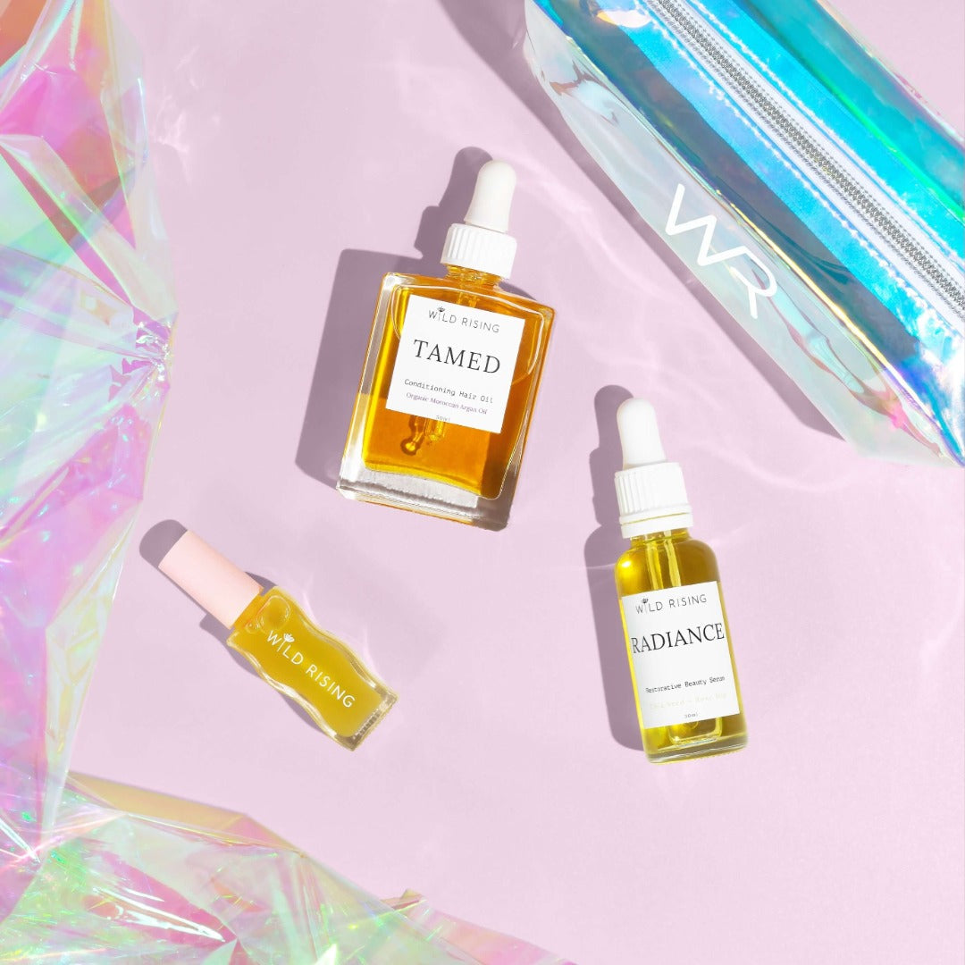 Wild Rising Skincare - 'Oil Be Your Best Self' Beauty Gift Set