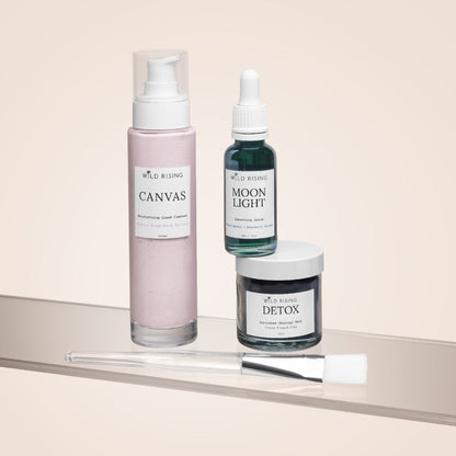 Wild Rising Skincare - 'Slay The Day' Natural Skincare Set