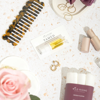 Wild Rising Skincare - 3 Organic Cotton Muslin Cleansing Cloths