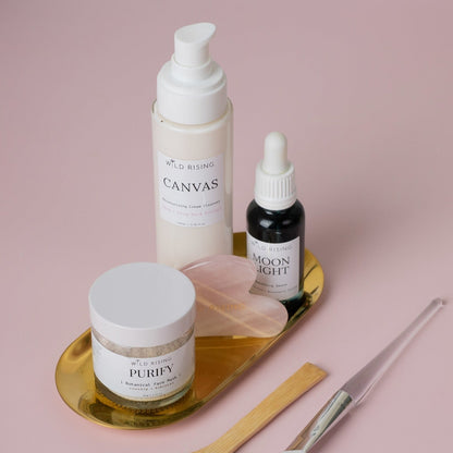 Wild Rising Skincare - Sculpt and Smooth Skincare Set