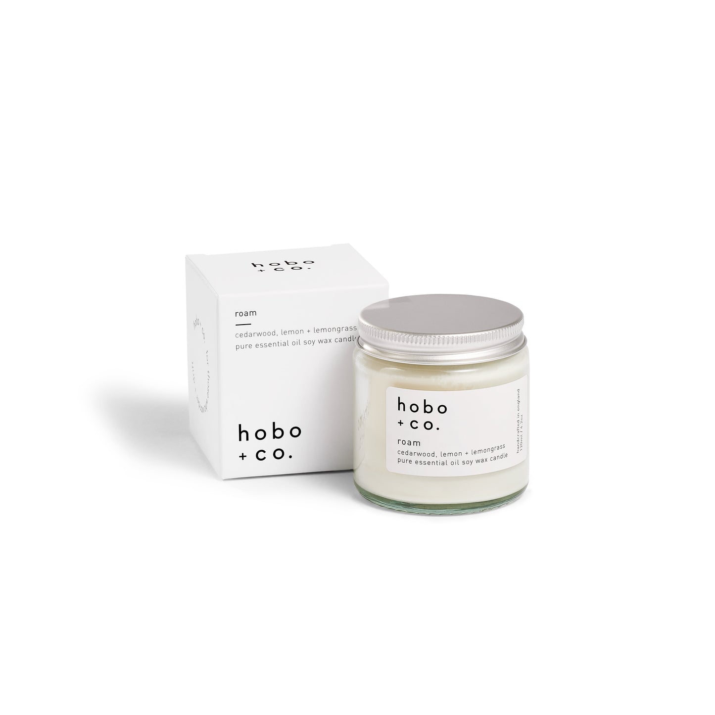 Hobo+Co - Roam Small Aromatherapy Essential Oil Scented Soy Candle