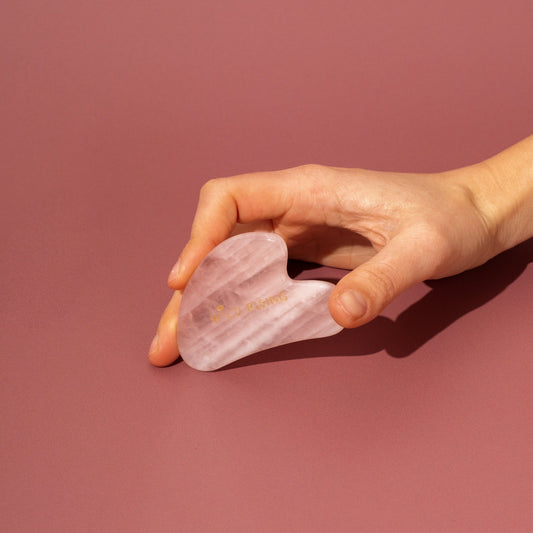 Wild Rising Skincare - Rose Quartz Gua Sha