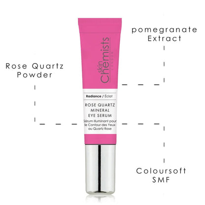 skinChemists Rose Quartz Mineral Eye Serum 15ml