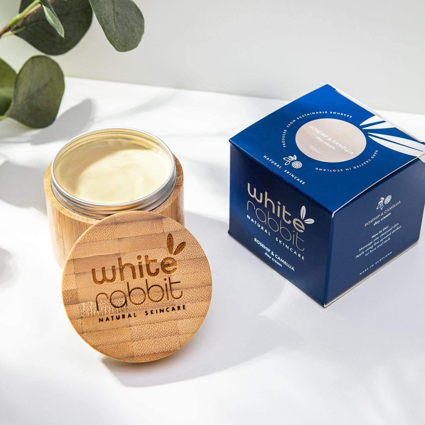 White Rabbit Skincare - Rosehip and Camellia Sensitive Skin Moisturiser - 100ml