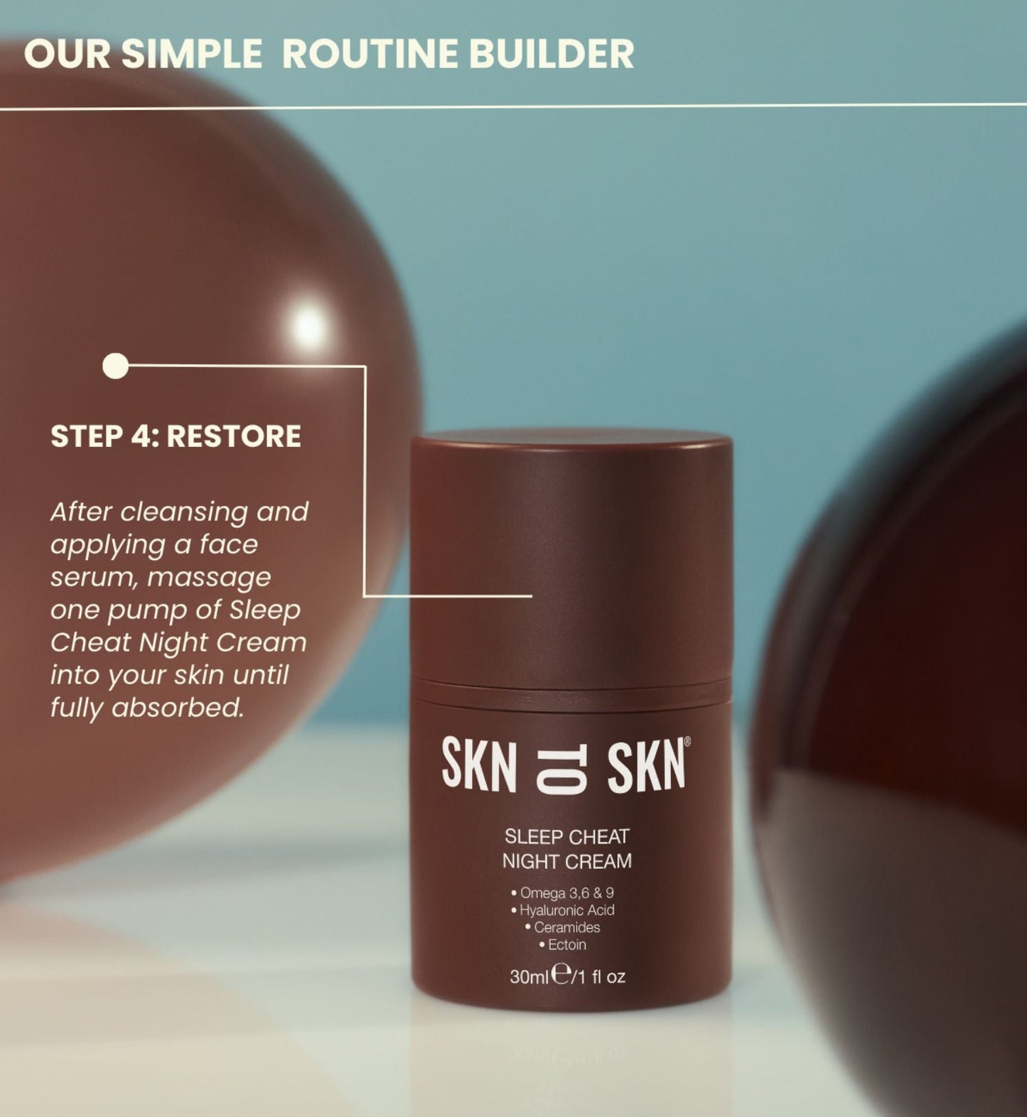SKN TO SKN - SLEEP CHEAT NIGHT CREAM 30ml