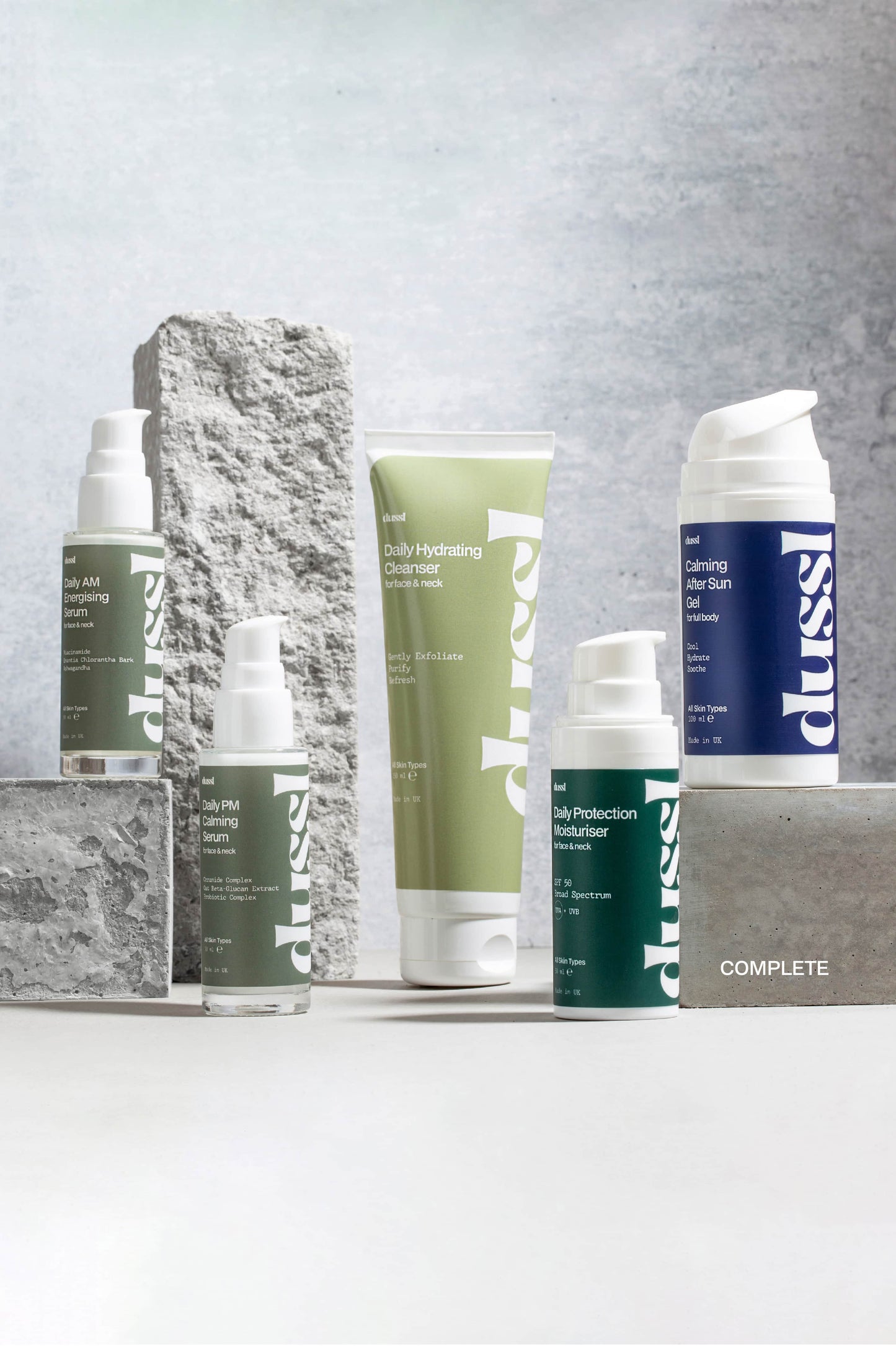 dussl - Daily Skincare Routine Set