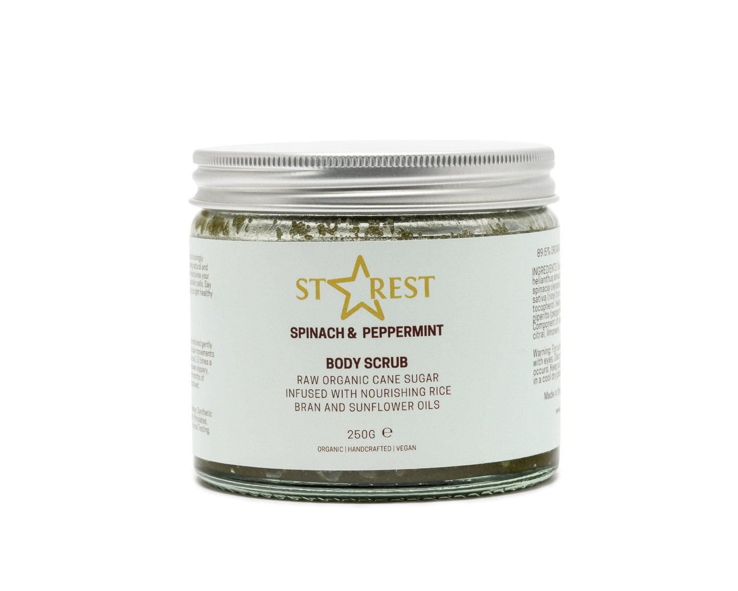 Starest - Spinach and Peppermint Body Scrub