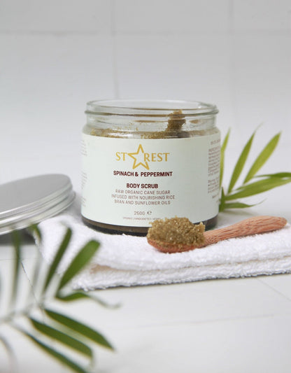 Starest - Spinach and Peppermint Body Scrub
